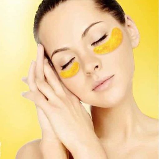 מסכת זהב לעיניים - להעלמת עיגולים מתחת לעיניים, עייפות וחידוש העור 20 יחידות!