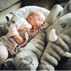 כרית פינוק בצורת פיל לתינוקות 4