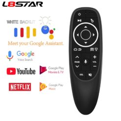 L8STAR G10 Air Mouse Voice Control with 2 4G USB Receiver Gyro Sensing Mini Wireless Smart