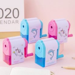 1 Pcs Lytwtw s Cute Unicorn Dolphin Mechanical Sharpener For Pencil School Office Supplies Creative Stationery