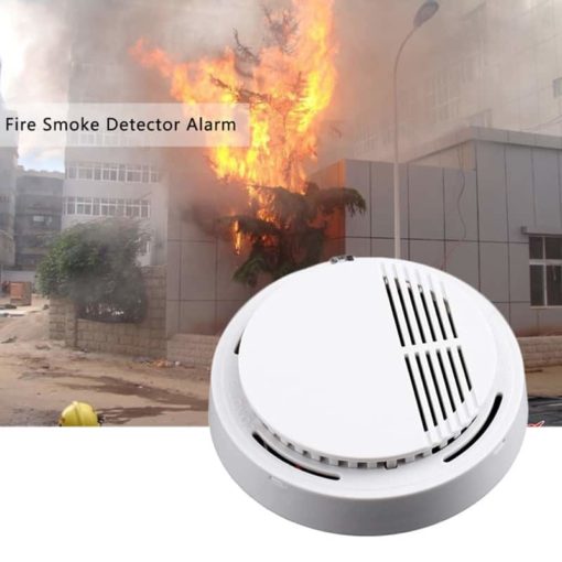 Smoke detector fire alarm detector Independent smoke alarm sensor for home office Security photoelectric smoke alarm 2