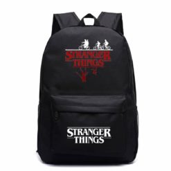stranger things school bag Fashion Anime Mochila stranger things Backpack boys Girls Laptop backpack back to
