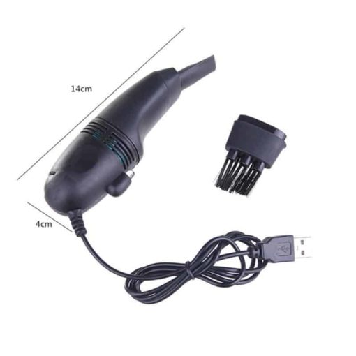 USB Vacuum Cleaner Mini Computer USB Keyboard Brush Computer Vacuum Cleaning Kit Tool Remove Dust Brush 5