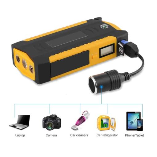 600A 82800mAH Starting Device Power Bank Jump Starter Car Battery Booster Emergency Charger 12v Multifunction Battery 1