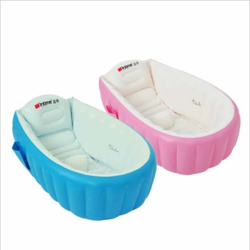 אמבטיה מתנפחת לתינוקות ופעוטות - אמבטיה ניידת בעיצוב נח ומדליק! 1