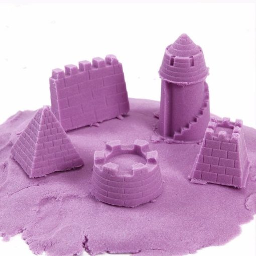 6Pcs Pyramid Sandcastle Beach Sand Portable Castle Sand Clay Mold Building Toy Baby Child Kid Model 3
