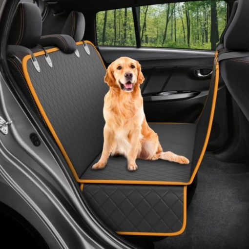 Car Seat Cover Dog Car Mat Waterproof Pet Dog Carrier Cars Rear Back Seat Mat Hammock 1