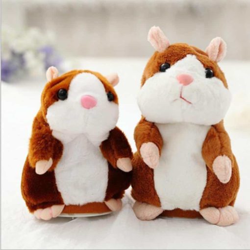 60 Hot Sale Cute Talking Nod Sound Record Pet Hamster Mouse Soft Plush Toy Children Gift 3