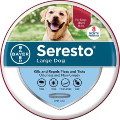 קולר למניעת פרעושים וקרציות של סרסטו Seresto - לכלבים וחתולים!
