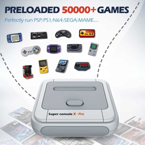 מגאסון סופר X פרו - קונסולת משחקים עם מעל ל 30 אלף משחקים מובנים! 1
