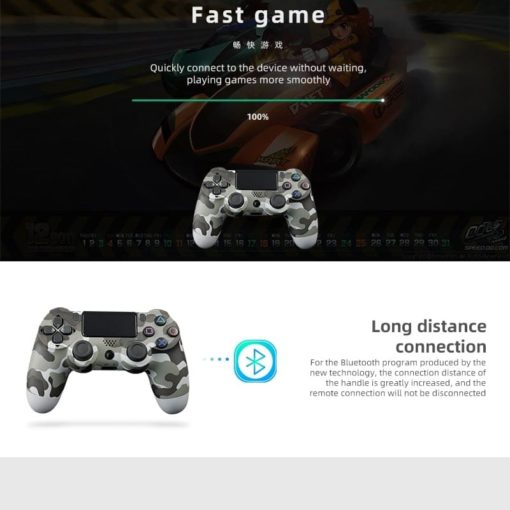 שלט בקר אלחוטי לקונסולת המשחקים של סוני פלייסטיישן 4 - PS4 ! 5