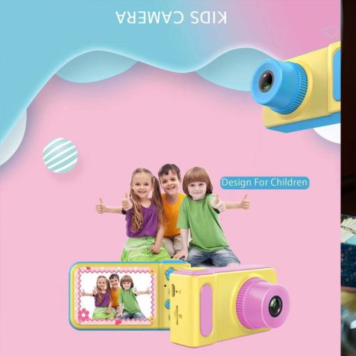 מצלמה לילדים - מצלמה דיגיטלית לילדים בצבעים ורוד וכחול לבחירה!