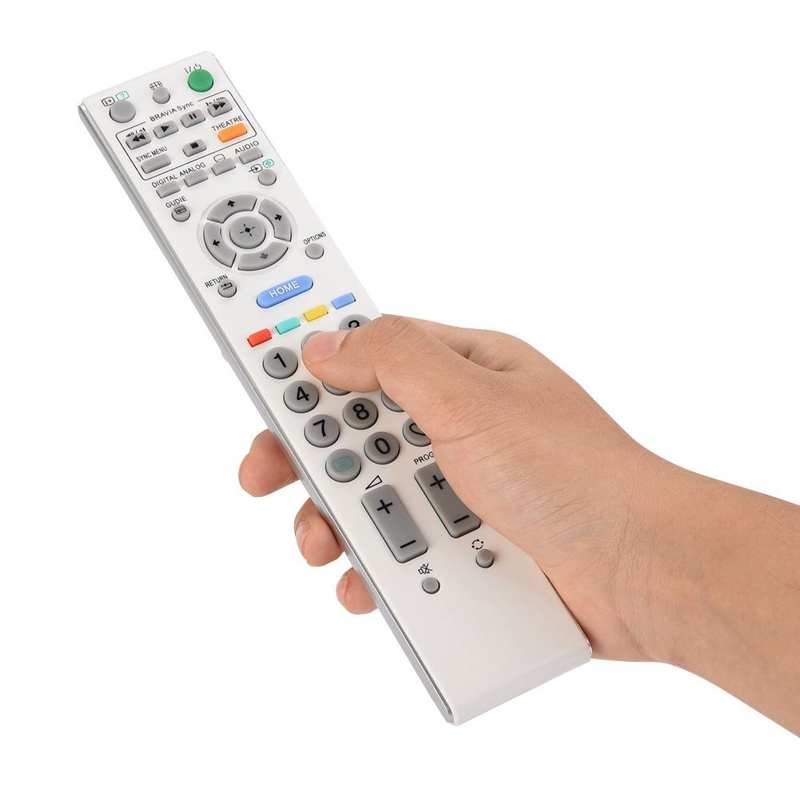 Ersatz-Fernbedienung Für Sony RM-ED011 / RM-ED011W Fernseher - Schwarz, Sofort Einsatzbereit